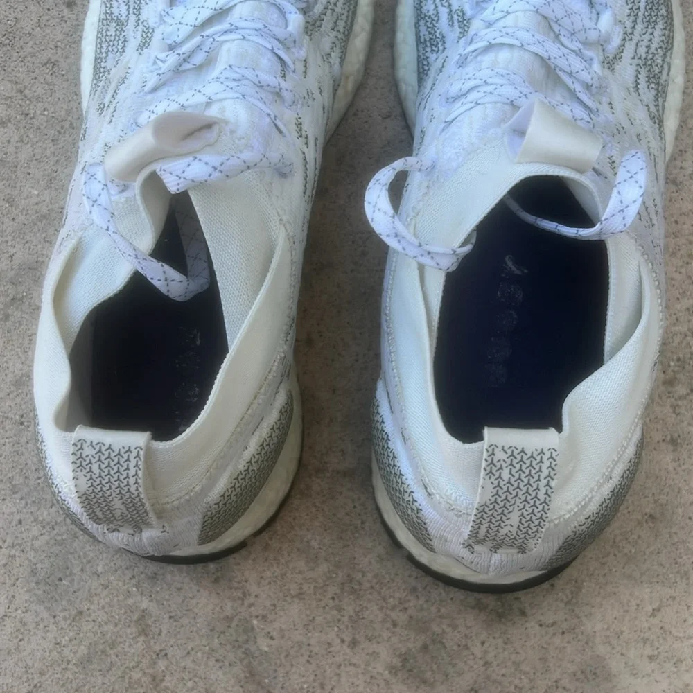 Adidas PureBoost RBL 'Raw White Grey' Men's Sneakers Size 10.5